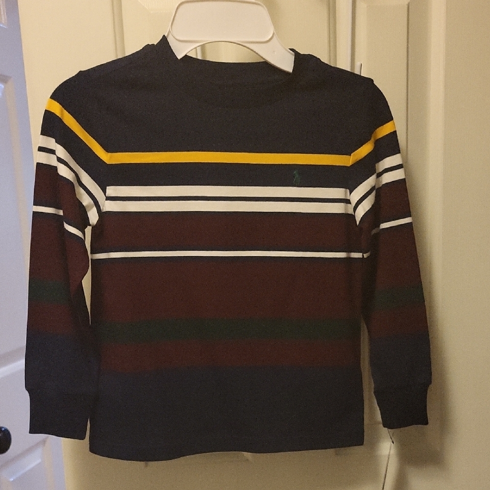 Polo by Ralph Lauren Long Sleeve Tee Blue Yellow